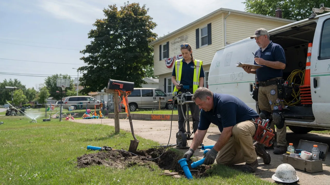 Slab Leak Repair in Kimbolton, OH near me